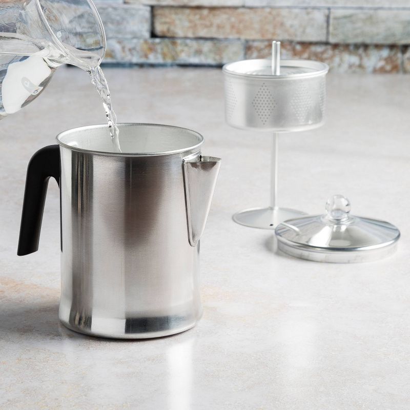 Primula 9-Cup Coffee Percolator - Silver
