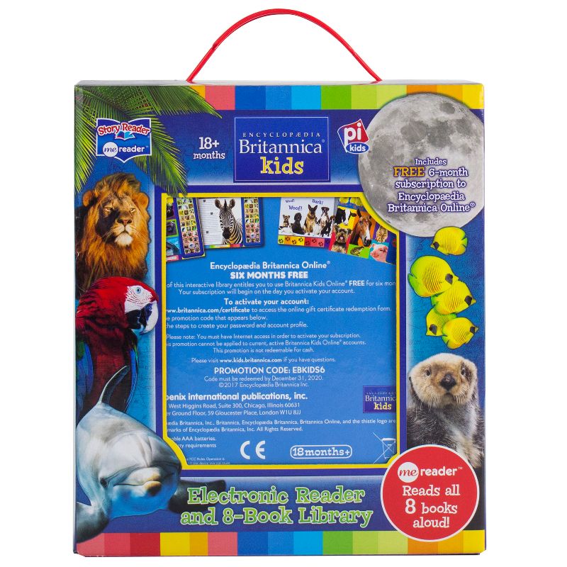 Encyclopedia Britannica Electronic Me Reader 8-book Boxed Set
