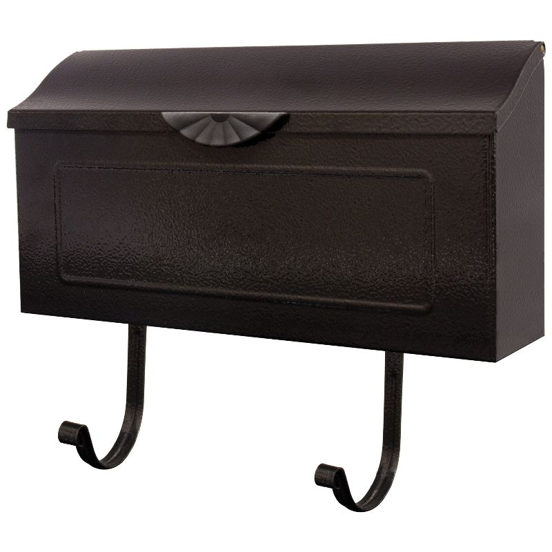 Gibraltar Mailboxes Amboy Wall Mount Mailbox Black