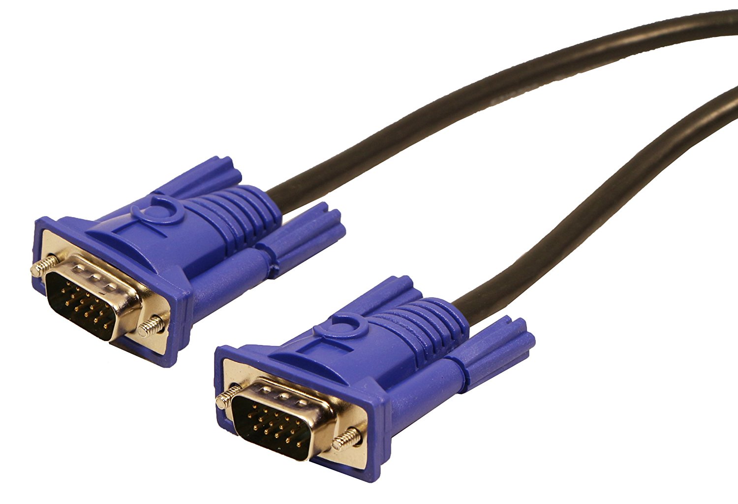 VGA Cable 50ft - Tupavco TP119 - Computer/Monitor/Projector/PC/TV Cord 15 PIN, 50 Feet Long Video Cord