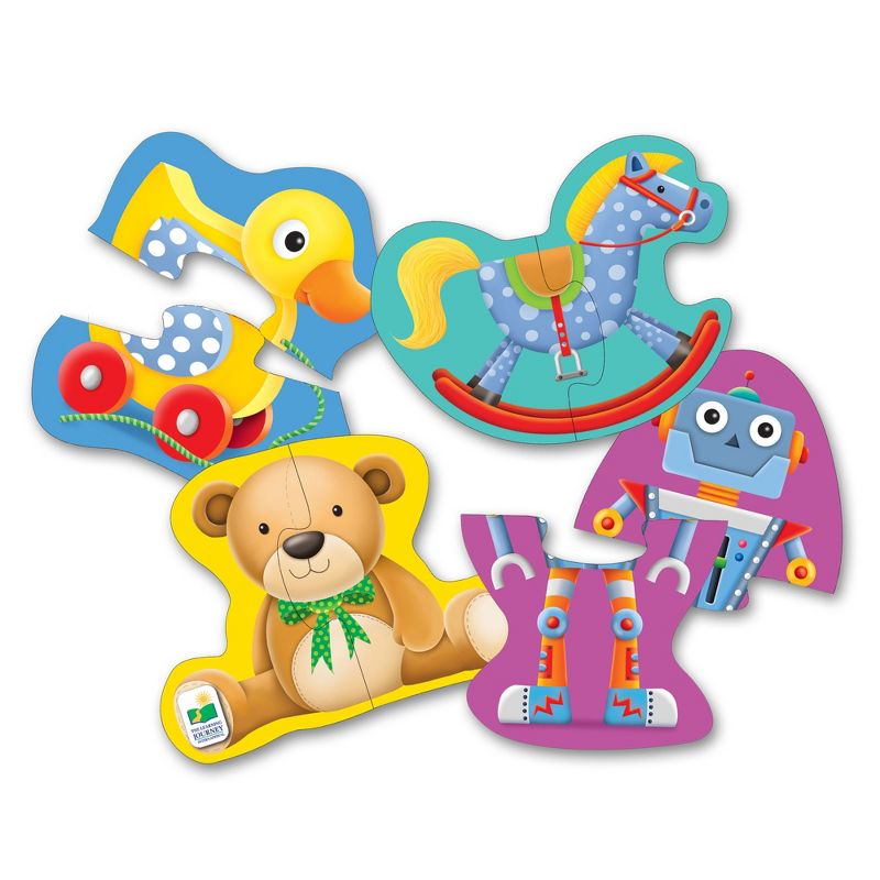 The Learning Journey My First Shaped Puzzle My Toys 4 two piece puzzles