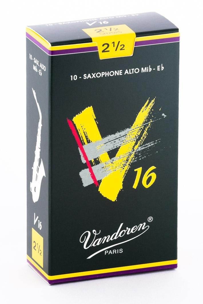 Vandoren 10 Alto Saxophone V16 #2.5 Reeds