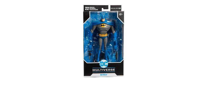 DC Multiverse Animated Batman in Blue Paint