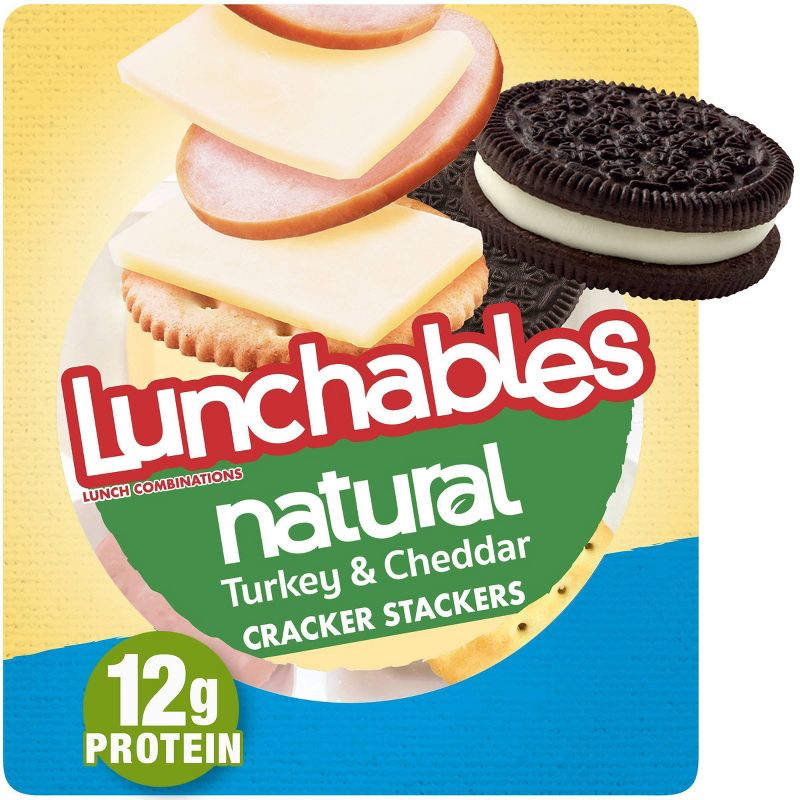Oscar Mayer Lunchables Natural Turkey And Cheddar - 3.33oz