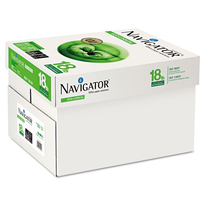 Navigator Multipurpose Copy Paper 18lb 8-1/2"x11" 10RM/CT WE NEL1118