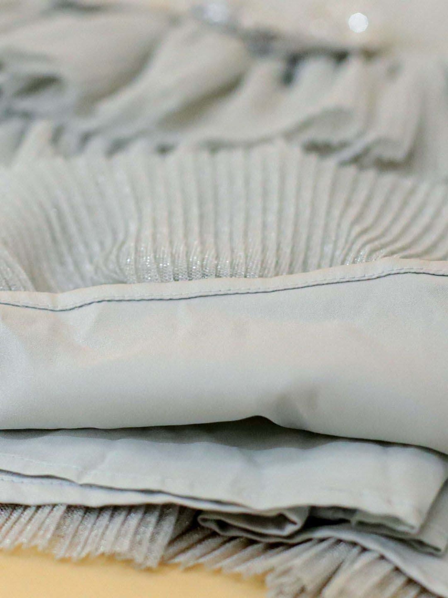 KidsDew Grey Applique Dress