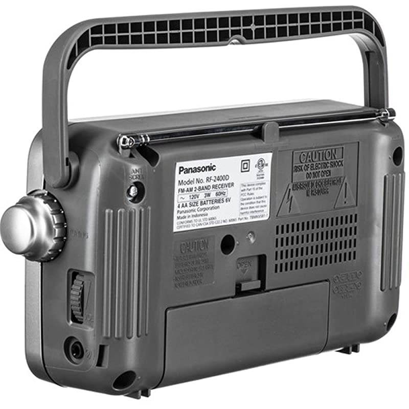 Rf2400D AmFM Radio SilverGrey