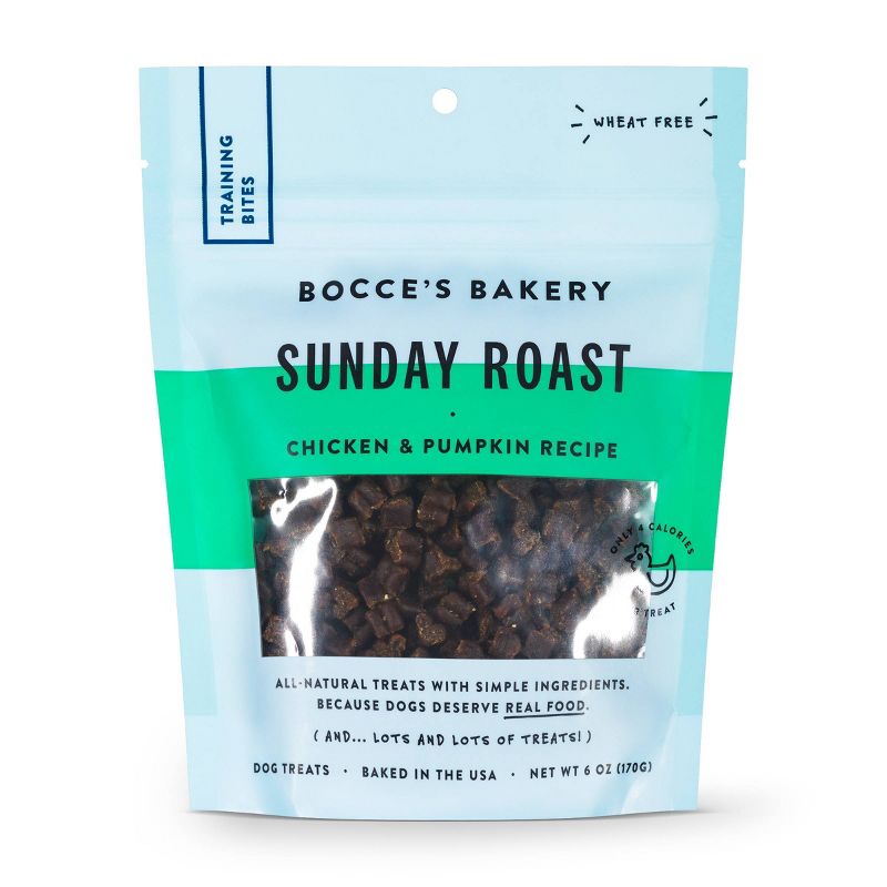 Bocce's Bakery Sunday Roast Training Dog Treats - 6oz