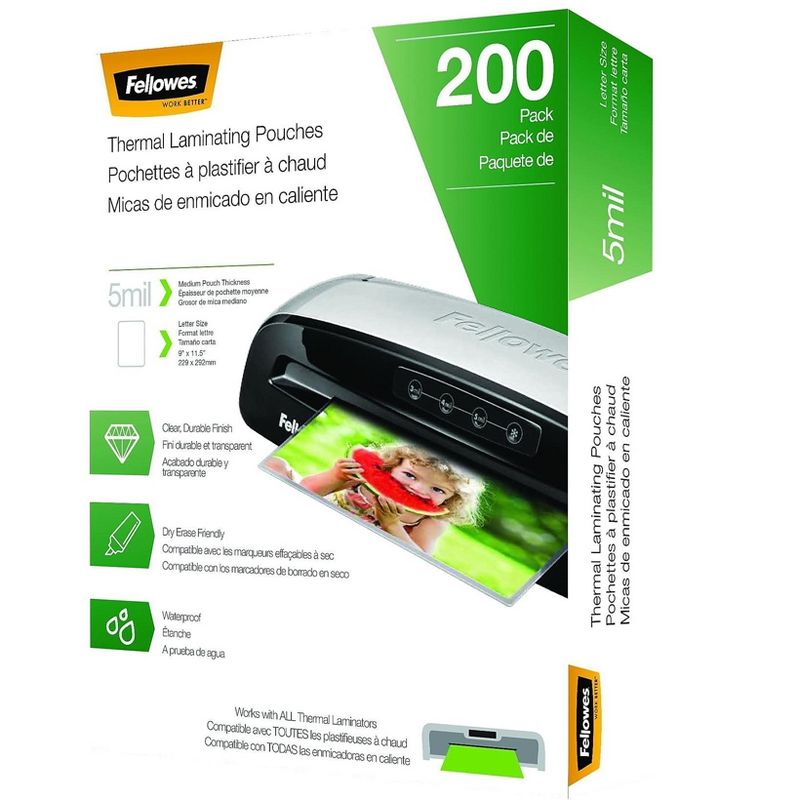 Swingline GBC Fusion 3000L Laminator 12" Wide 5mil Maximum Document Thickness 1703075