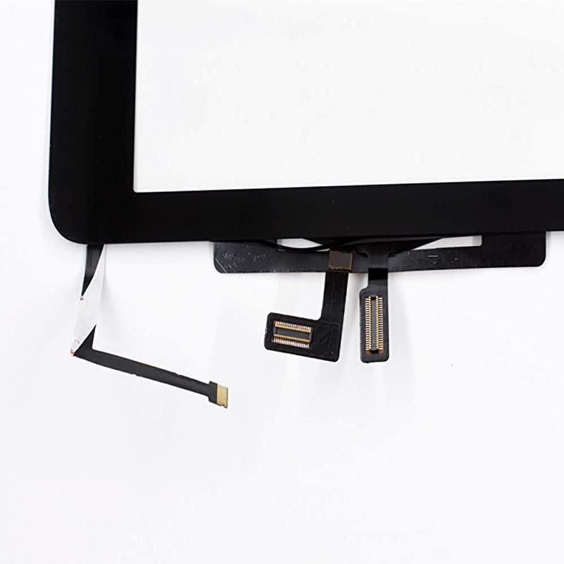 Touch Digitizer Screen and Home Button Flex for iPad AirA1474A1475A1476 ColorBlack