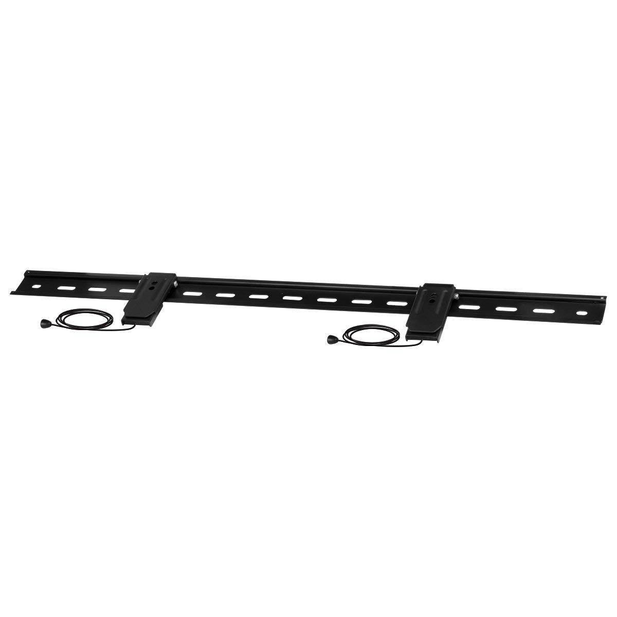 ARCTIC TV BASIC L - Ultra Slim Fixed Wall Mount Bracket for 42 - 78 Inch LED I LCD I Plasma TV fits I Up to 45kg weight capacity I Secure Hold - Black