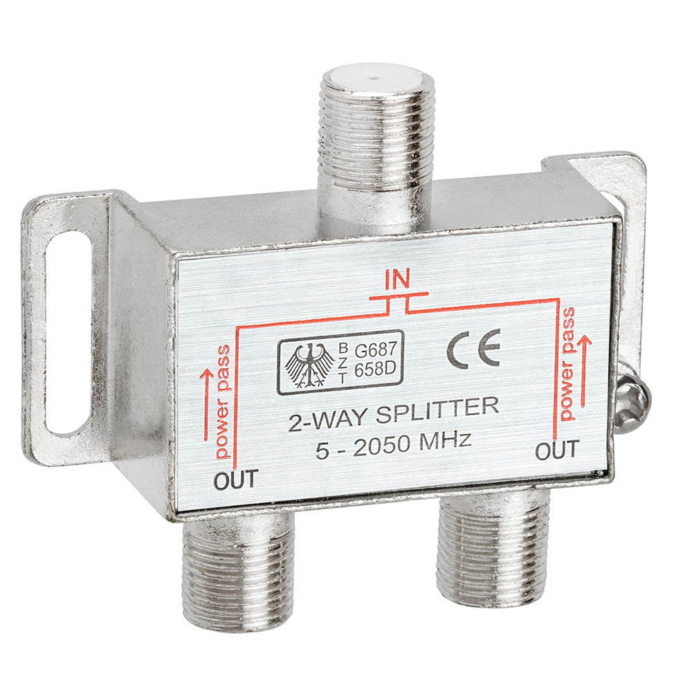 Cmple - 2-Way Splitter 5-2050MHz F-Type