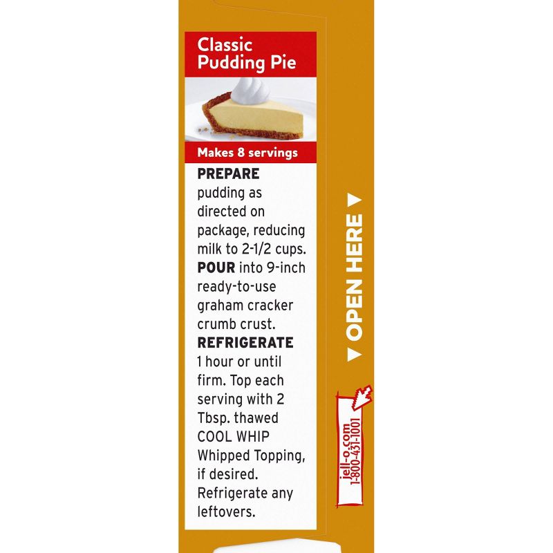 JELL-O Instant Banana Cream Pudding & Pie Filling - 5.1oz