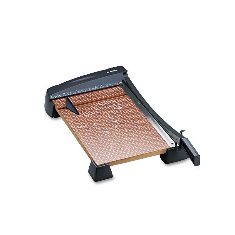 X-Acto Heavy-Duty Wood Base Guillotine Trimmer 15 Sheets 12" x 18" 26358