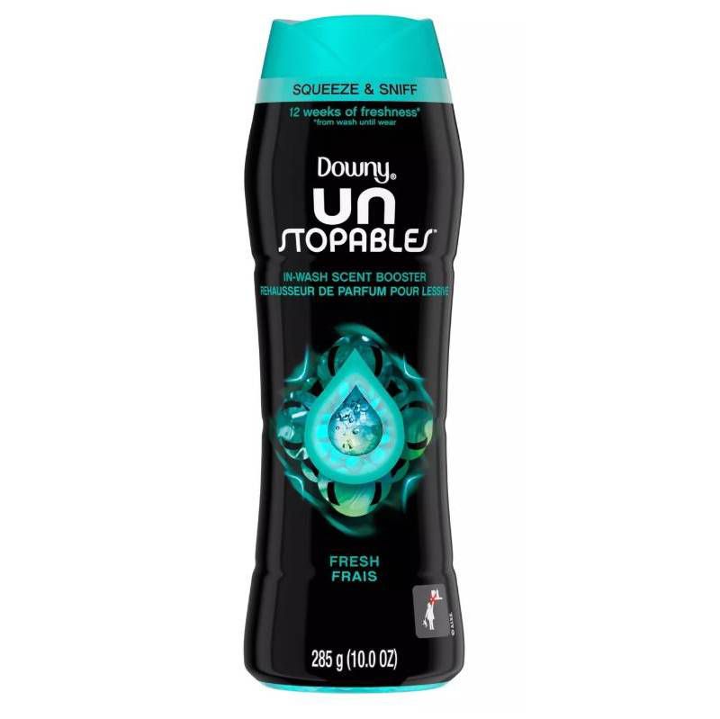 Tide Pods Clean Breeze Laundry Detergent Pacs, Downy Unstopables In-Wash Fresh Scented Booster Beads - Bundle