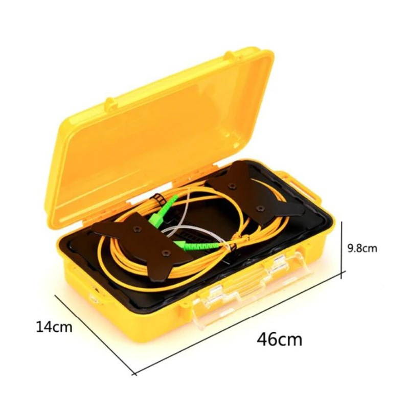 SC APC Single Mode 9/125um 1310/1550nm 1KM OTDR launch cable box, Fiber ring otdr launch cable,Fiber optic launch cable