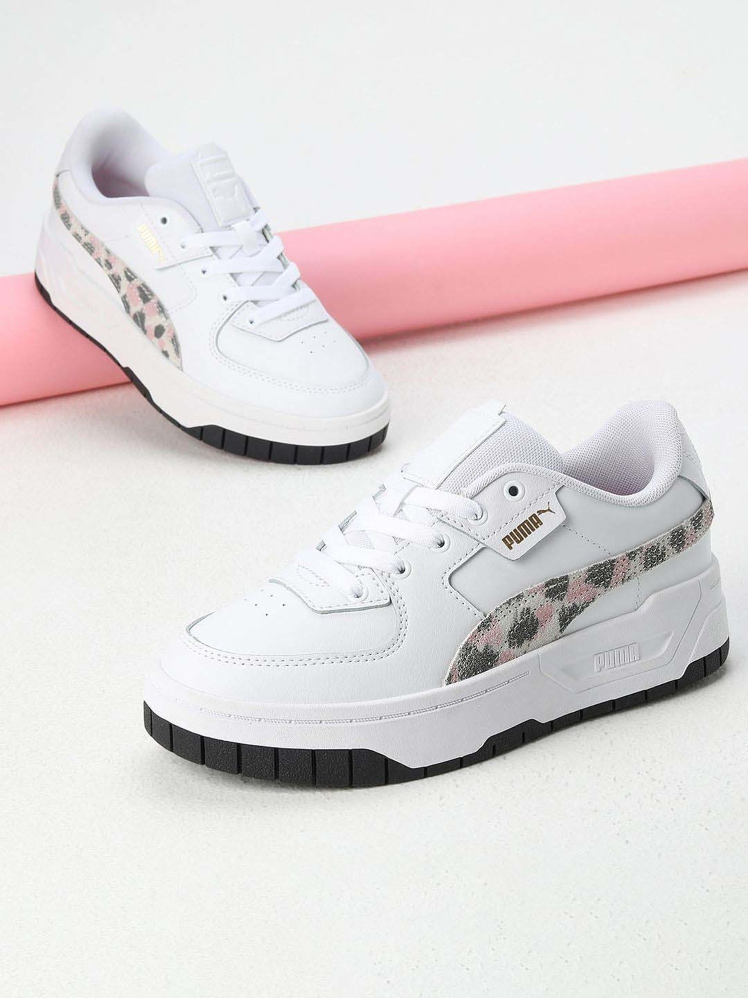 Puma Kids Cali Dream White Casual Sneakers