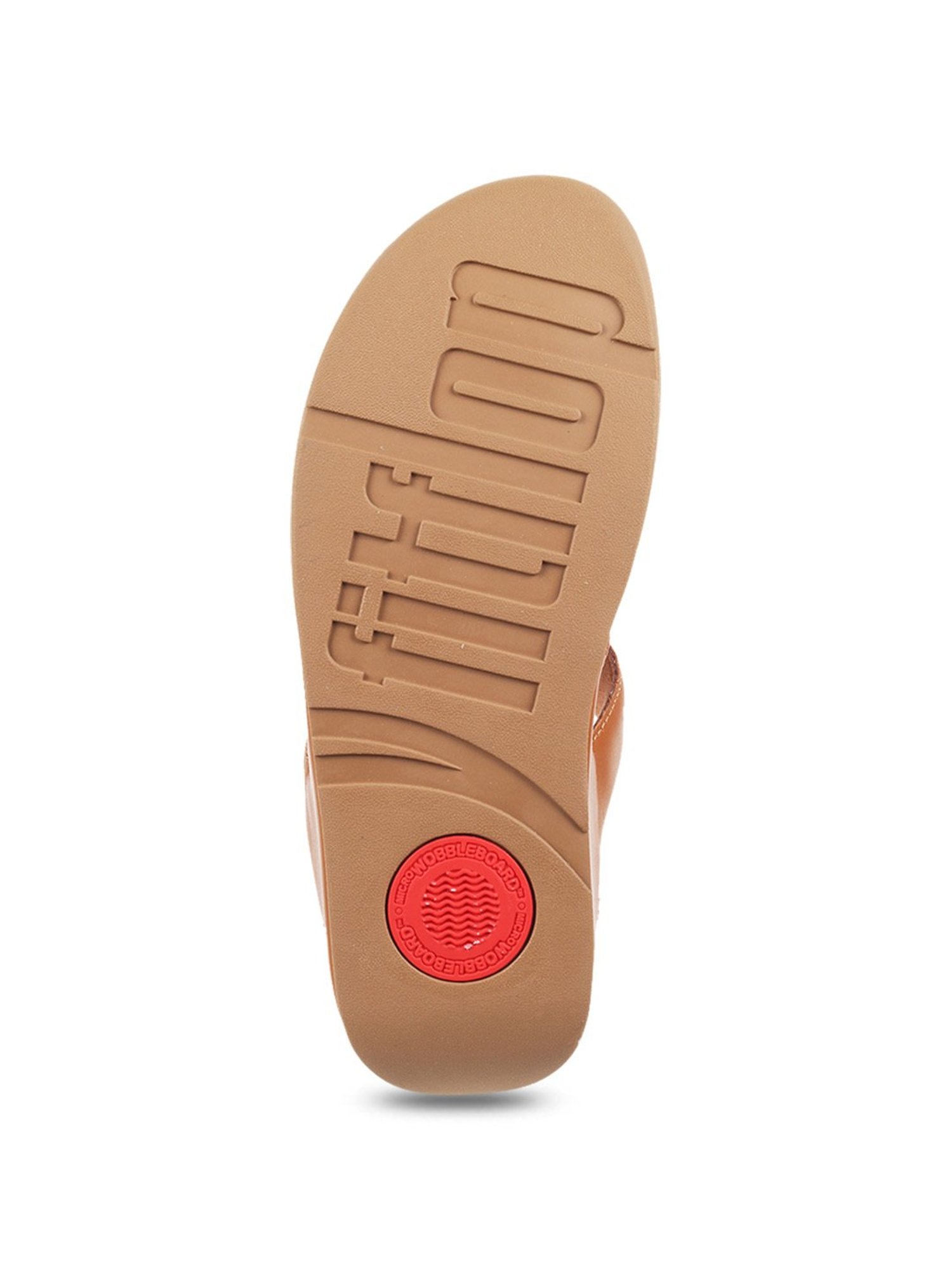 FitFlop Women's Tan Thong Wedges