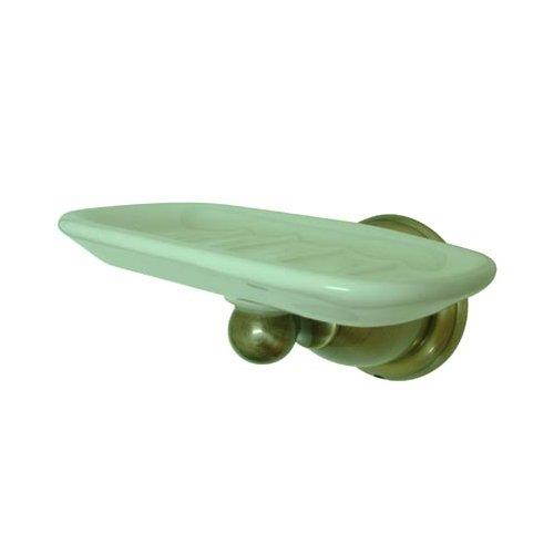 Kingston Brass BA1755AB Heritage Wall-Mount Soap Dish, Vintage Brass