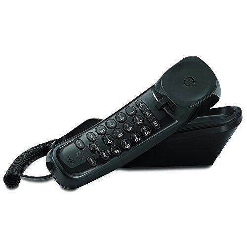 AT&T Trimline Phone with Caller ID-Flash-Mute-Redial Table or Wall ATT-TR1909BK