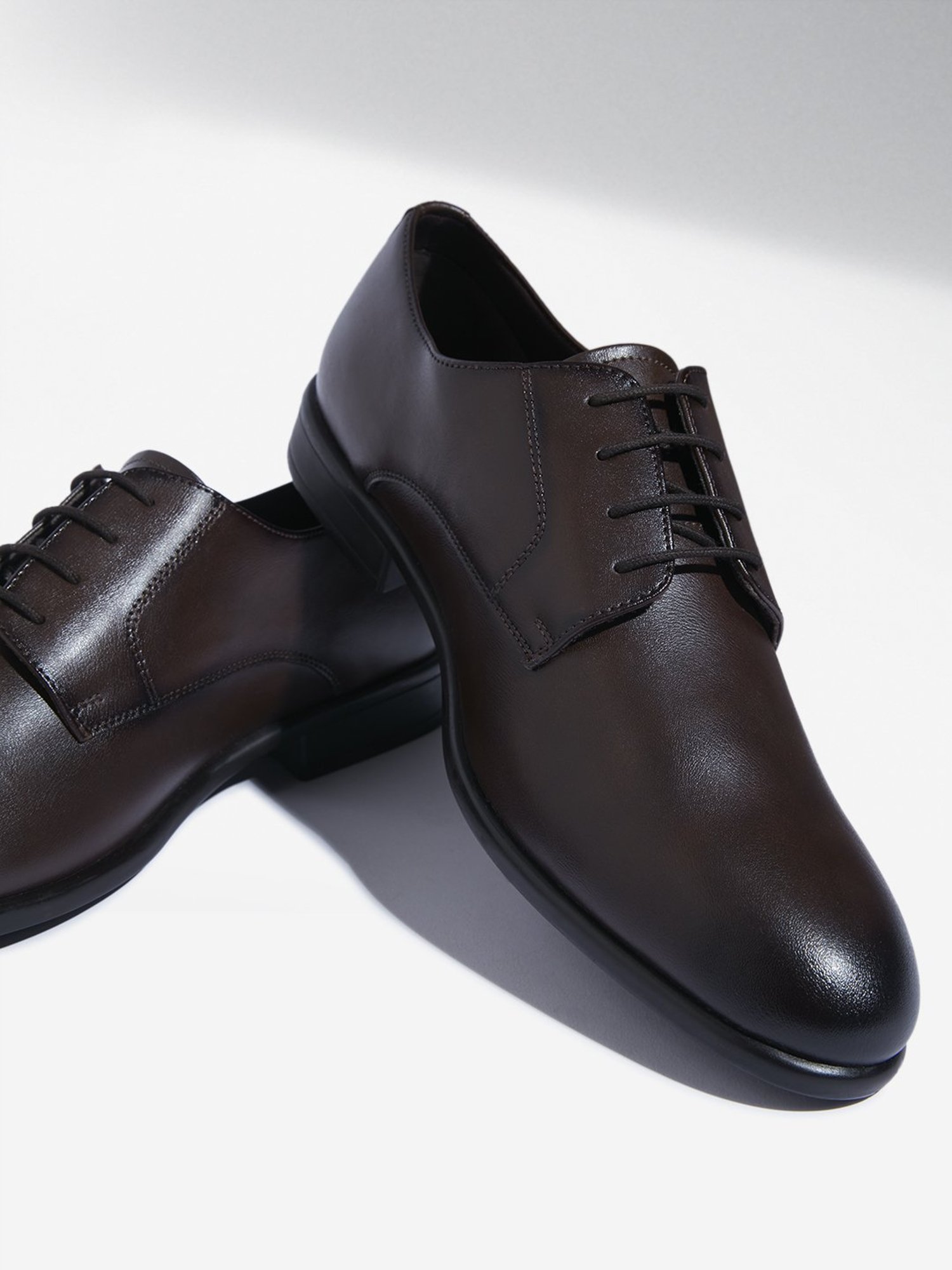 SOLEPLAY by Westside Dark Brown Lace-Up Shoes