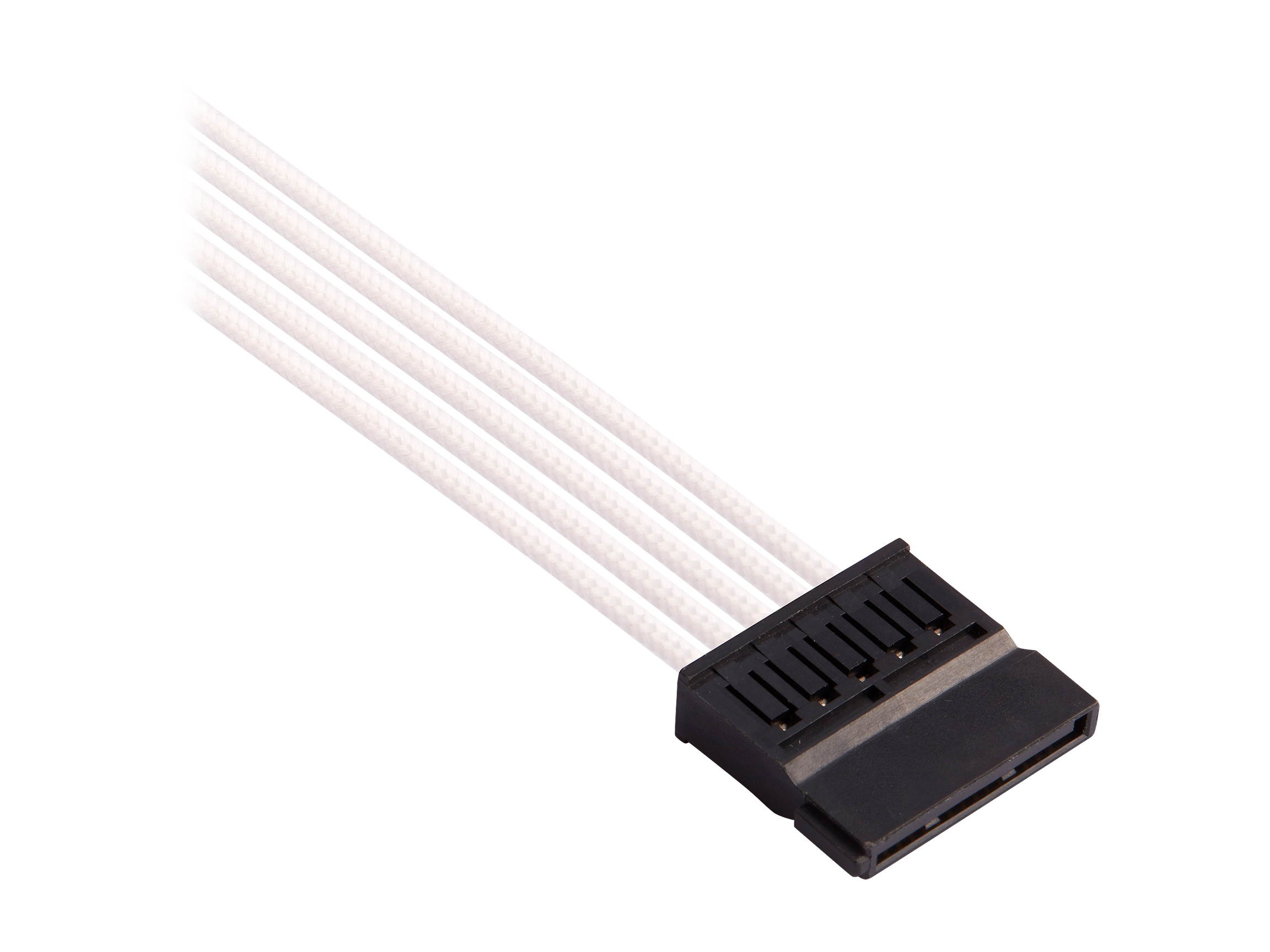 Micro Connectors 30cm Addressable RGB (ARGB) 1 to 4 Splitter Cable with/5 Male Pins (F04-04ARGB-30)