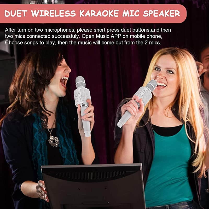 Mini Portable Vocal/Instrument Microphone For Mobile phone laptop Notebook Apple iPhone Sumsung Android With Holder Clip - Pink