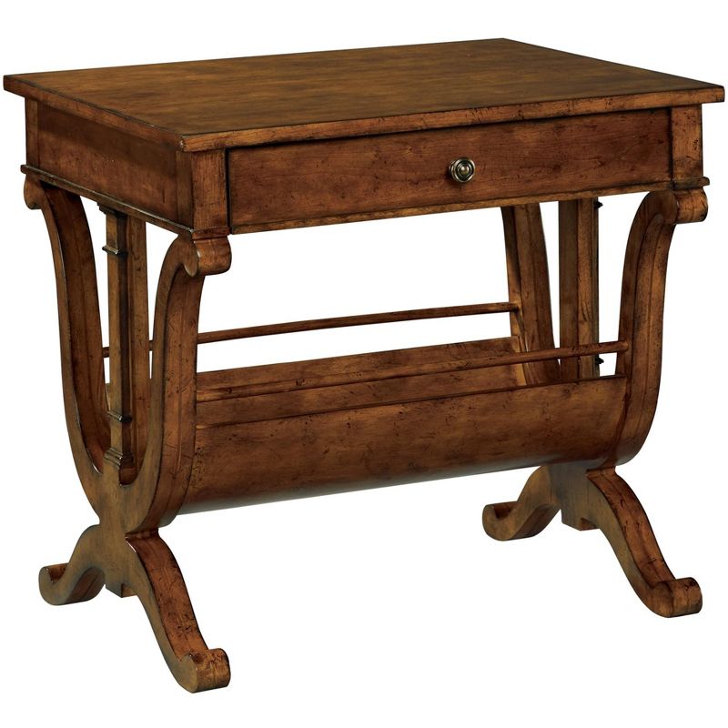 Hekman 11111 Side Table W/drawer Macadamia.
