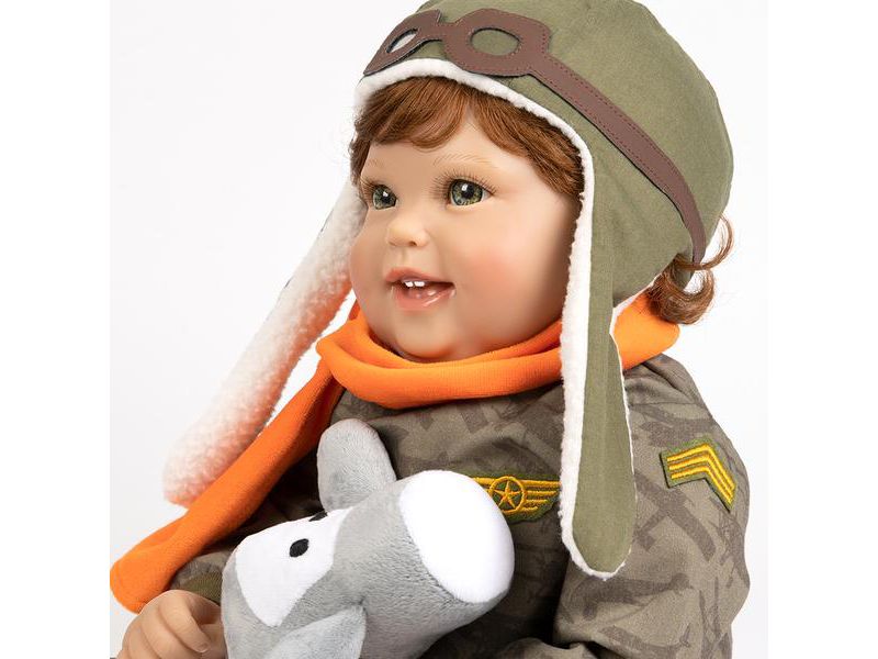 Paradise Galleries Reborn Toddler Boy - The Adventure Begins, 19 inches, GentleTouch Vinyl, 7-Piece Doll Gift Set