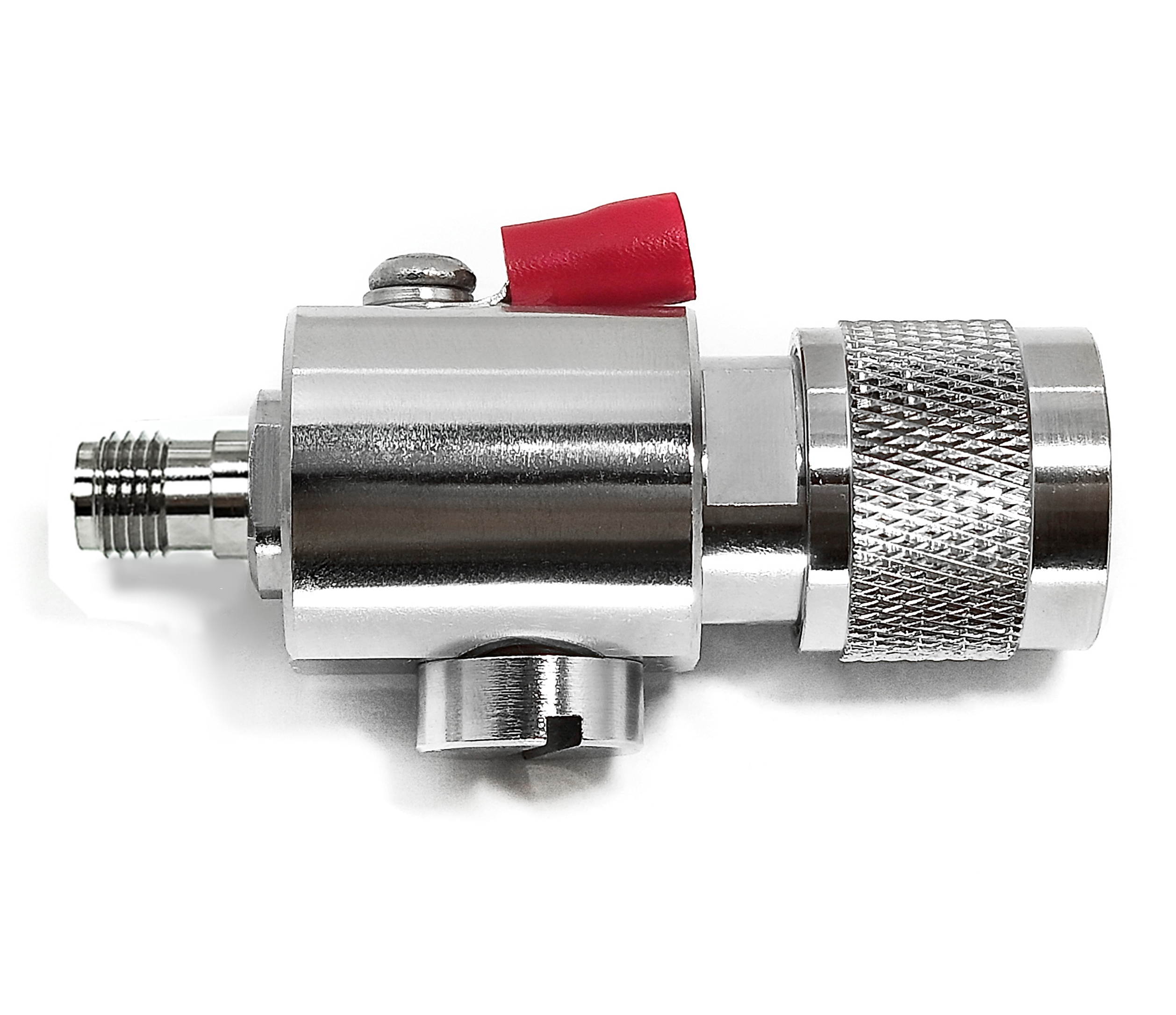 N-Male to RP-SMA Female Adapter Width Surge Protector 0-6GHz WiFi Antenna Coaxial Cable RF Converter -Wireless Network Connector -Lightning Protection Arrestor -Coax Suppressor -Tupavco TP1602