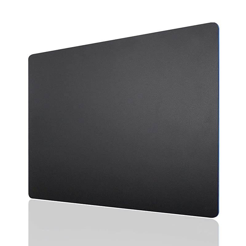 Gaming Mouse PadLarge 14116006 ABS Plastic Smooth SurfaceUltra ThinSoft NonSlip BackingWashable Healthy for Computer and LaptopBlack