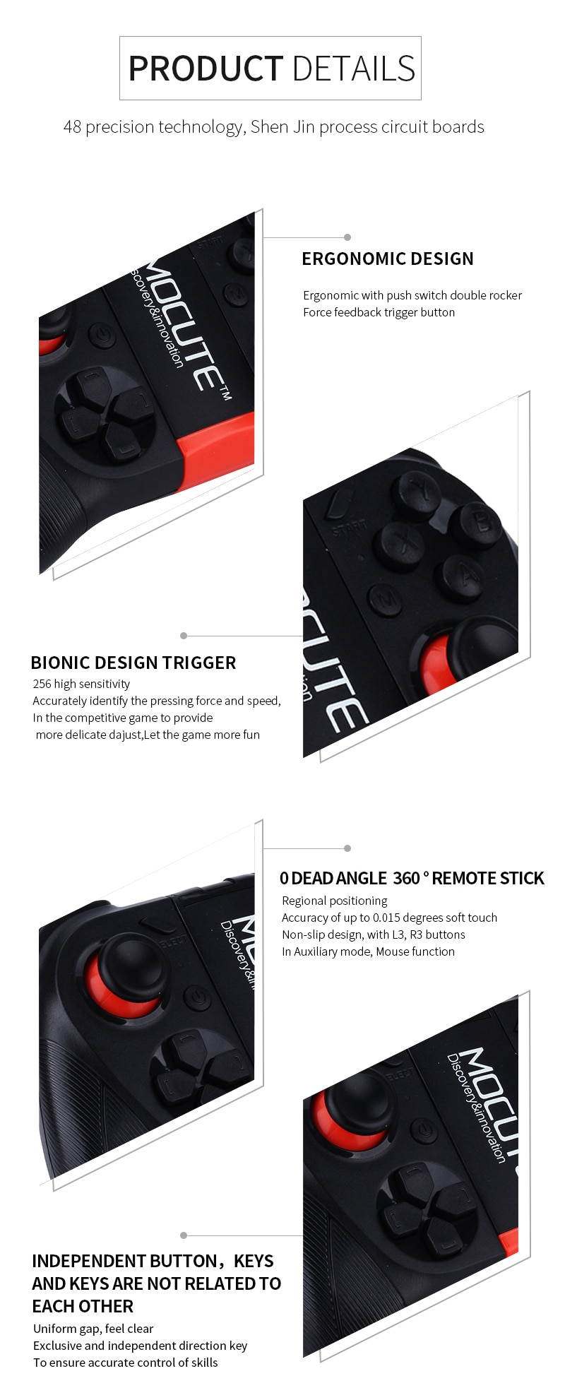 5.5' 3G RAM Android 2K HD Wifi Video Box Smart Glasses Virtual Reality All In One VR Headset 3D Glasses With VR Controller