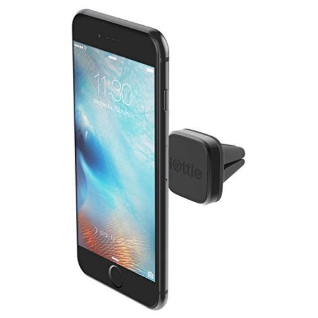 iOttie iTap Mini Magnetic Premium Air Vent Mount Holder for iPhone X 8/8s 7 7 Plus 6s Plus 6s 6 SE Samsung Galaxy S8 Plus S8 Edge S7 S6 Note 8 5