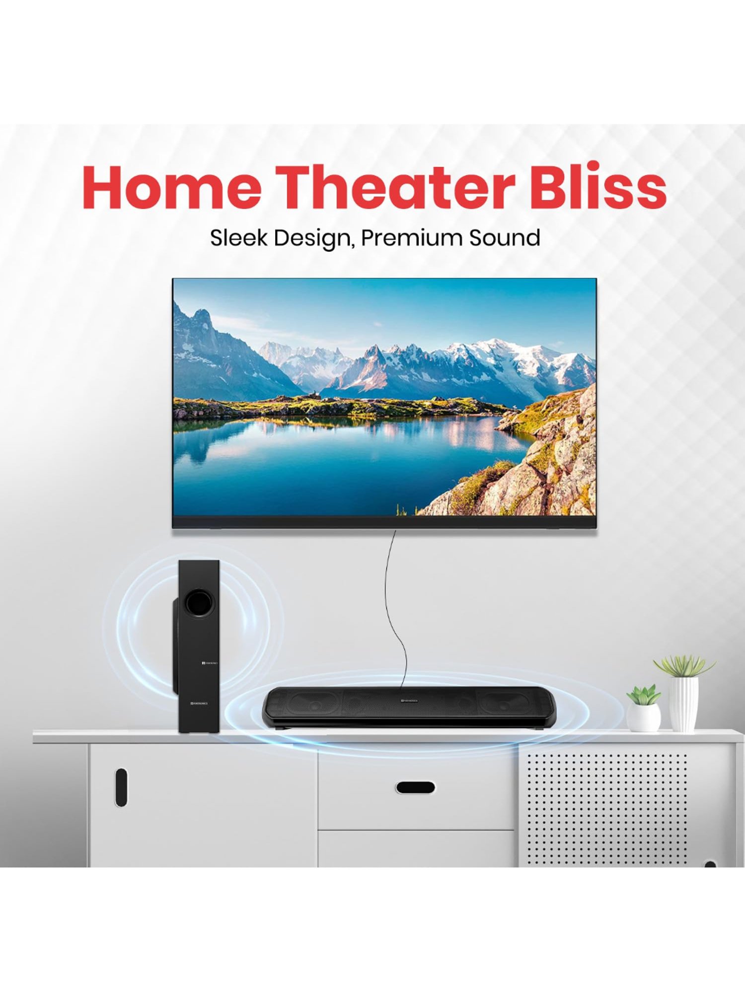 JBL Bar 2.1 Deep Bass Soundbar with Wireless Subwoofer (Black)