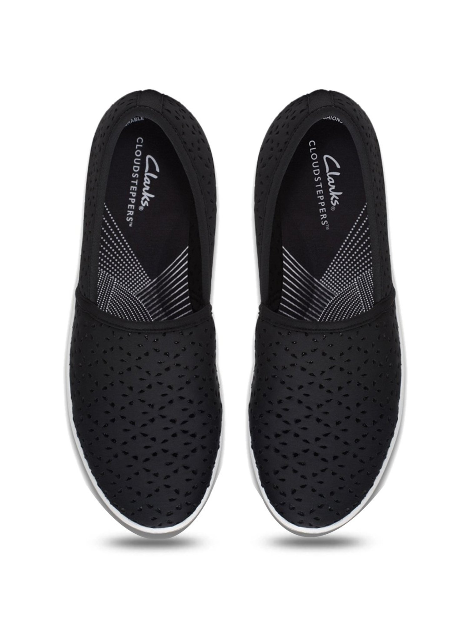 Clarks Women's Brinkley Emily Black Flat Ballets