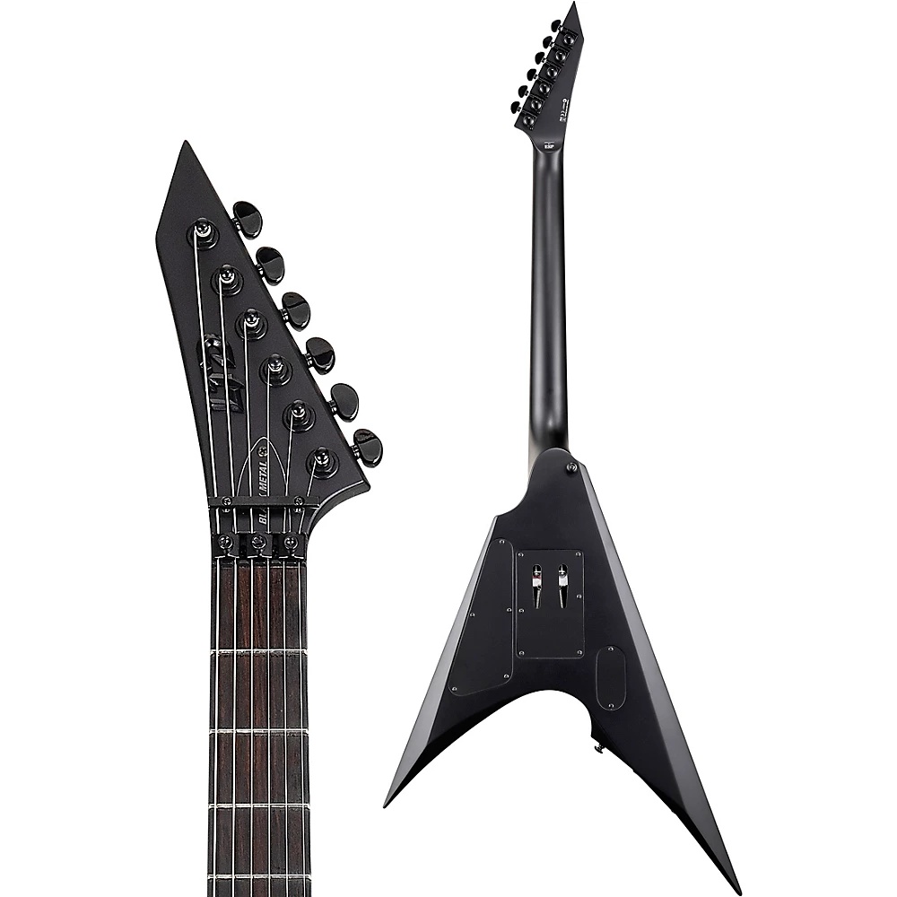 ESP LTD Arrow Black Metal Electric Guitar (Black Satin)