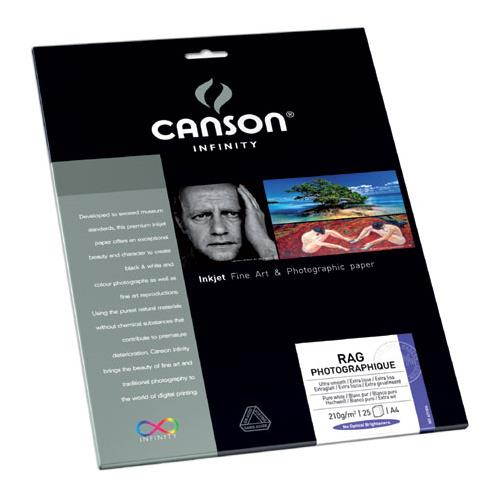 Canson Infinity Rag graphique Photo Paper (8.5x11"), 10 Sheets #F11-RPH210851110