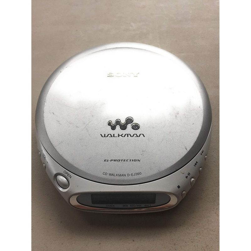 Sony D-EJ360 CD Walkman with CD-R/RW Playback Color: Silver