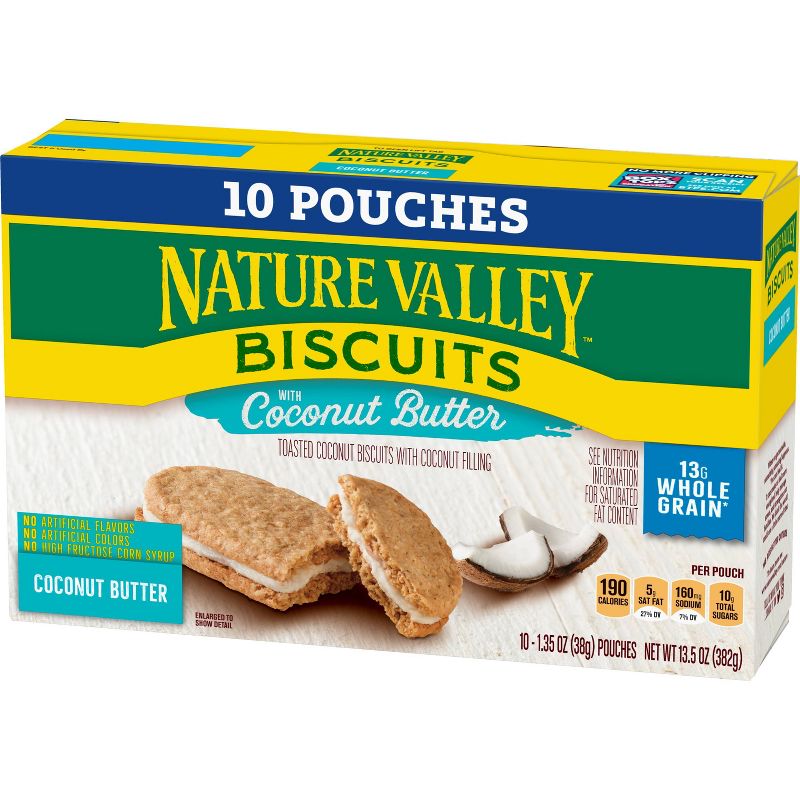 Nature Valley Coconut Butter Biscuits - 10ct/13.5oz