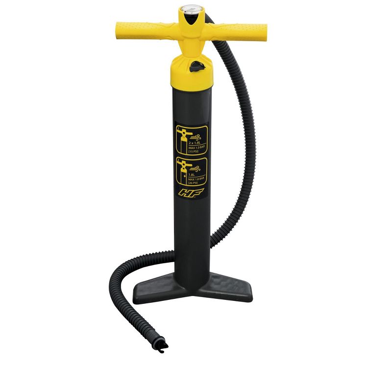 Bestway Hydro Force Wave Edge 122 x 27 Inch Inflatable Stand Up Paddle Board with Aluminum Oar, Inflation Pump, Repair Kit, and SUP Travel Bag, Green