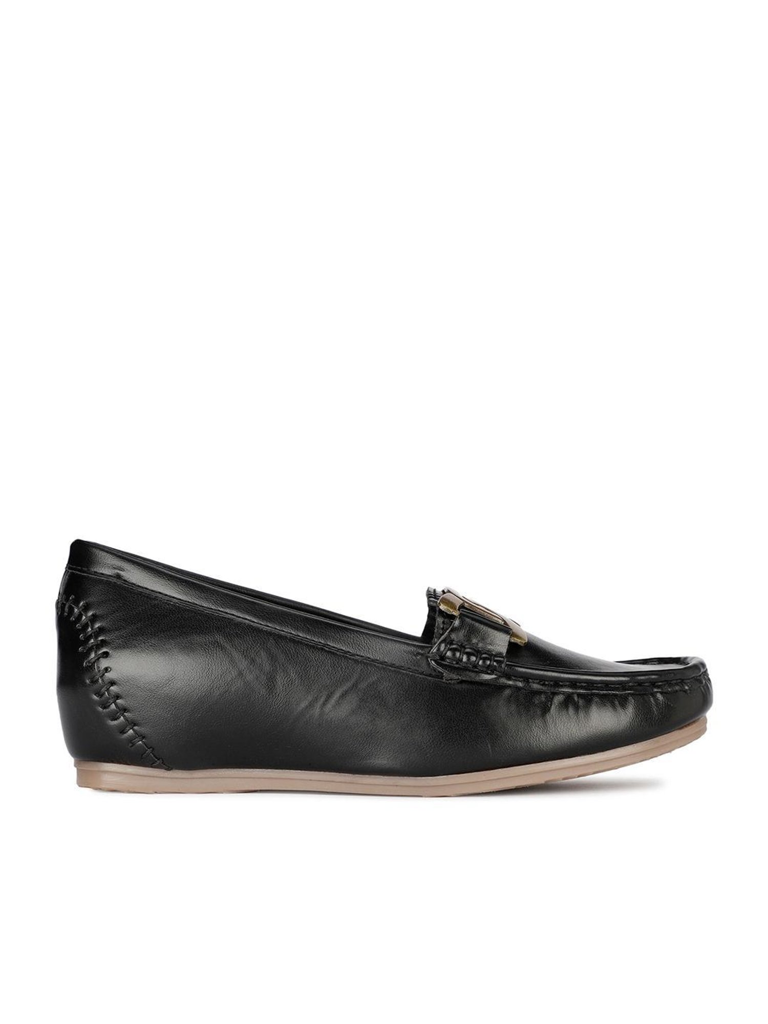 Bata Women's SAMIRA Black Loafers