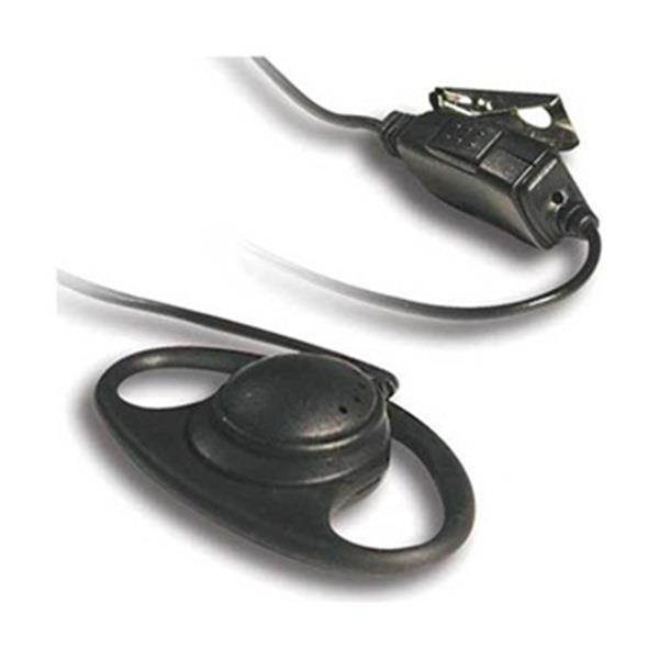Clip Microphone Headset With Earphone For Tk Model Radios Kenwood KHS-27