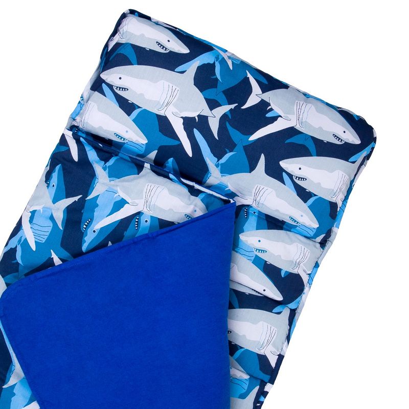 1'8"x4' Rectangle Floor Mat Blue - WildKin