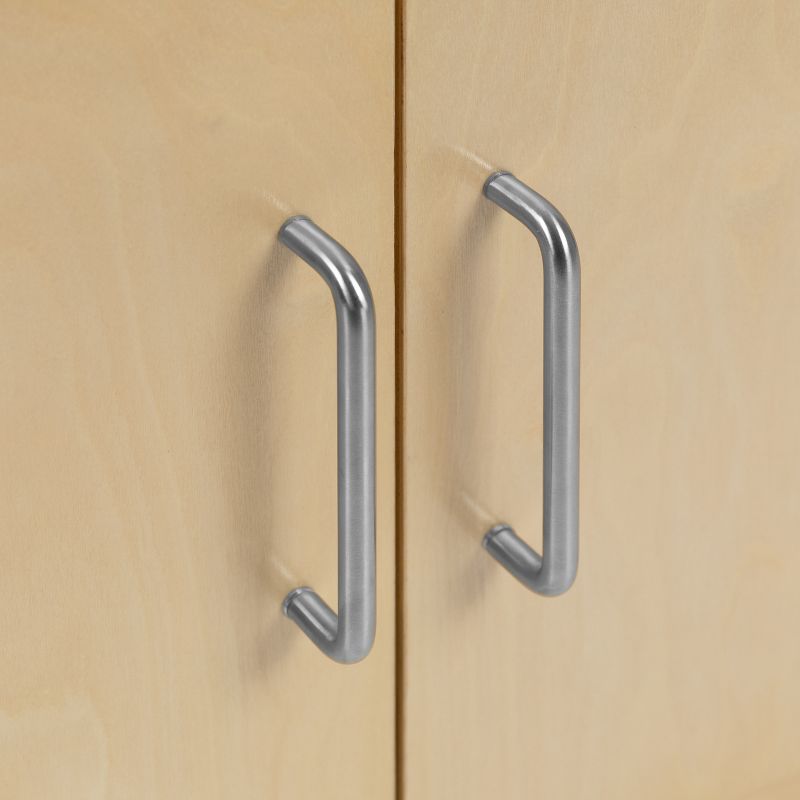 Emma and Oliver Children's Wooden Kitchen Sink with Turnable Knobs for Commercial or Home Use