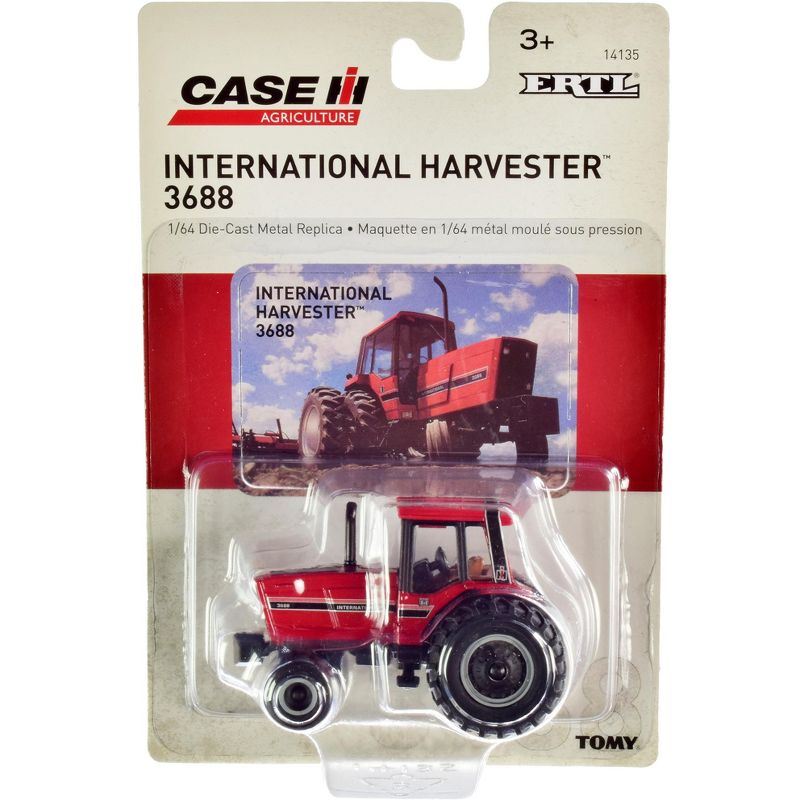 IH International Harvester 3688 Tractor Red "Case IH Agriculture" 1/64 Diecast Model by ERTL TOMY
