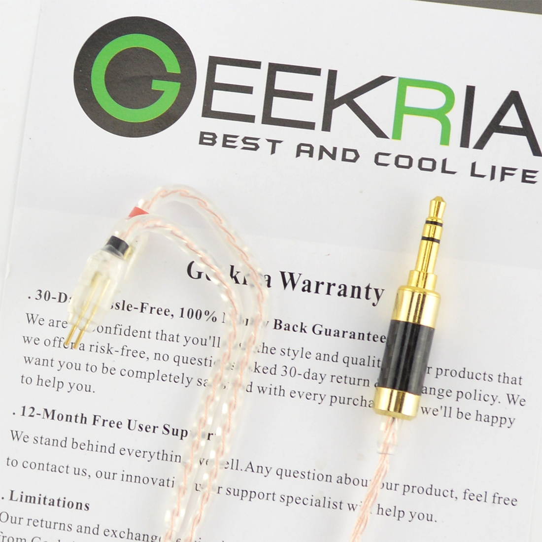 Westone W4R, UM3, ES3, ES5 Earphone Upgrade Cable / Headphone Replacement Cord (55 inches)