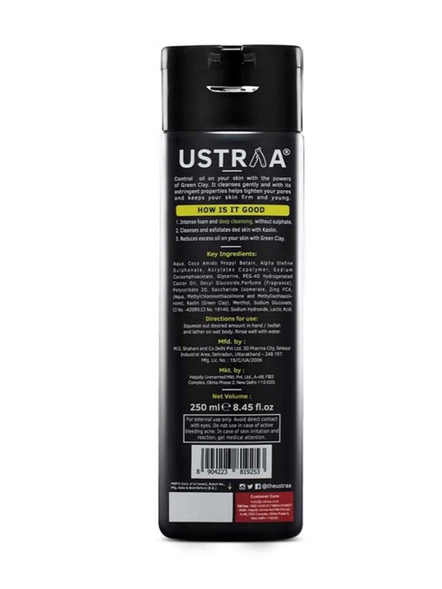 Spruce Shave Club Charcoal Body Wash - 200 gm