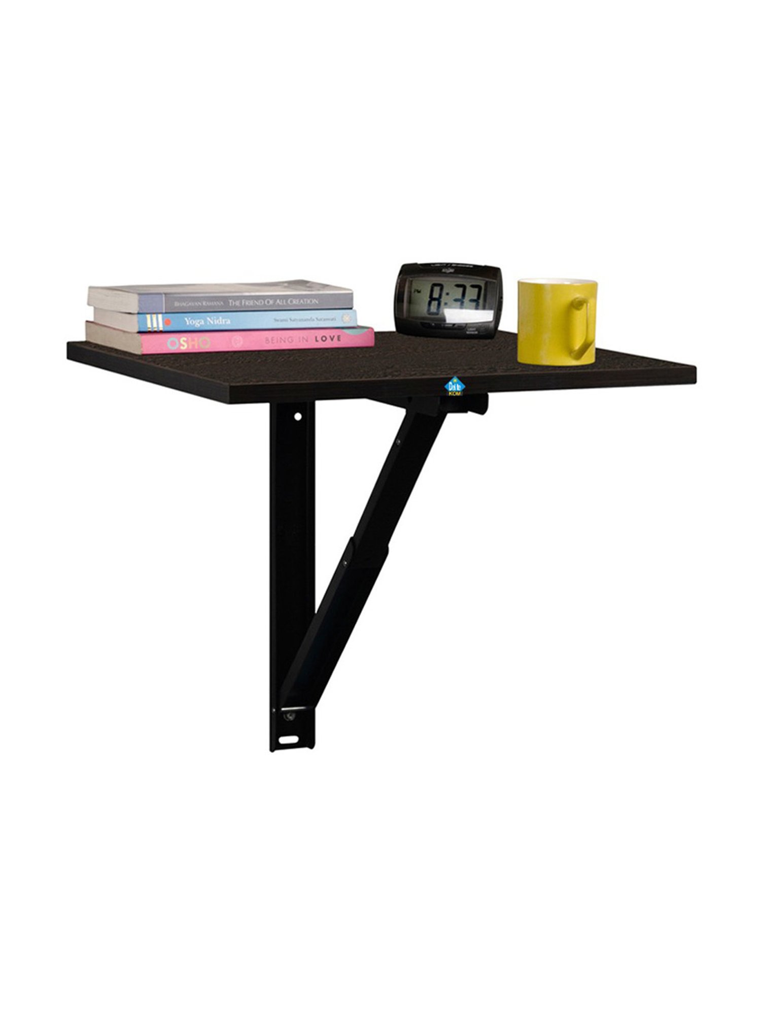 Delite Kom Air Flowery Wenge Engineered Wood Side Table