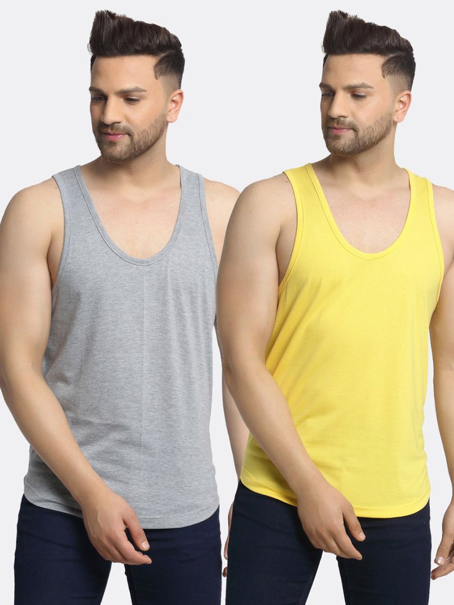 Bodycare Anthra Melange Regular Fit Thermal Top