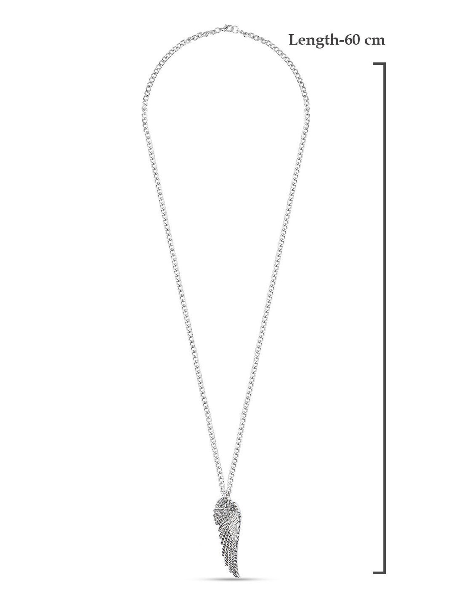 ToniQ Gold-Plated White Baroque Choker Necklace for Women